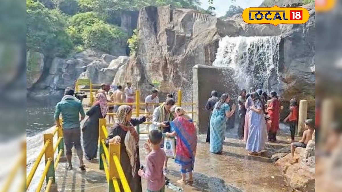 சுற்றுலாப் பயணிகளுக்கு குட் நியூஸ்... மணிமுத்தாறு அருவியில் குளிக்க அனுமதி..!!