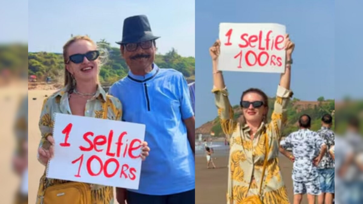 ஒரு செல்ஃபிக்கு 100 ரூபாய் என இந்தியர்களிடம் வசூலை அள்ளிய ரஷ்ய பெண்.. வைரல் வீடியோ!