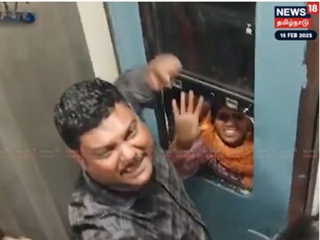கண்ணாடியை உடைத்த வடமாநிலத்தவர்கள் கண்ணாடியை உடைத்த வடமாநிலத்தவர்கள்