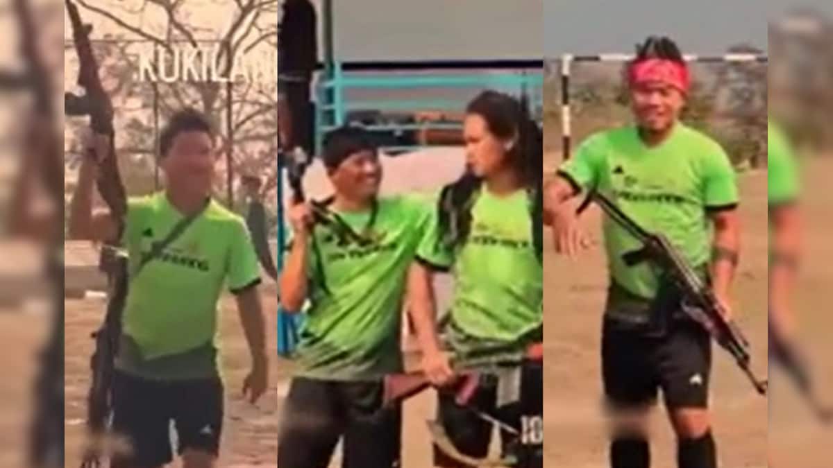 ஏகே 47 துப்பாக்கியுடன் கால்பந்து விளையாடிய 5 பேர் கைது.. மணிப்பூரில் பரபரப்பு! - News18 தமிழ்