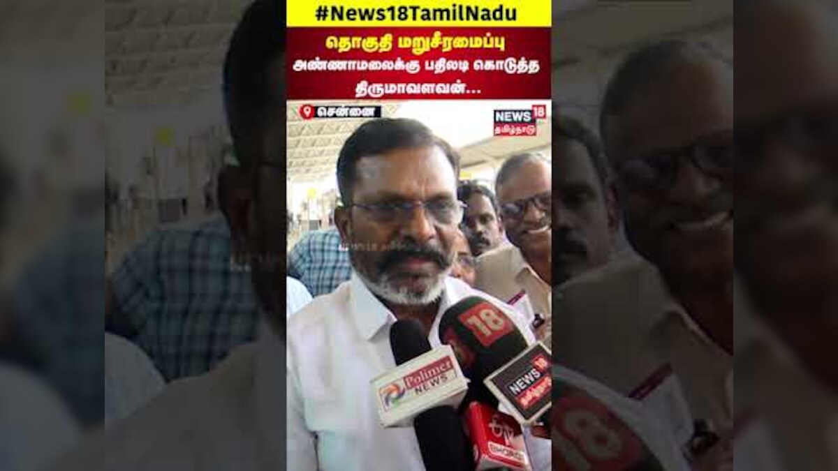 VCK Thirumavalavan | Delimitation - அண்ணாமலைக்கு பதிலடி கொடுத்த திருமாவளவன் | Annamalai | N18S