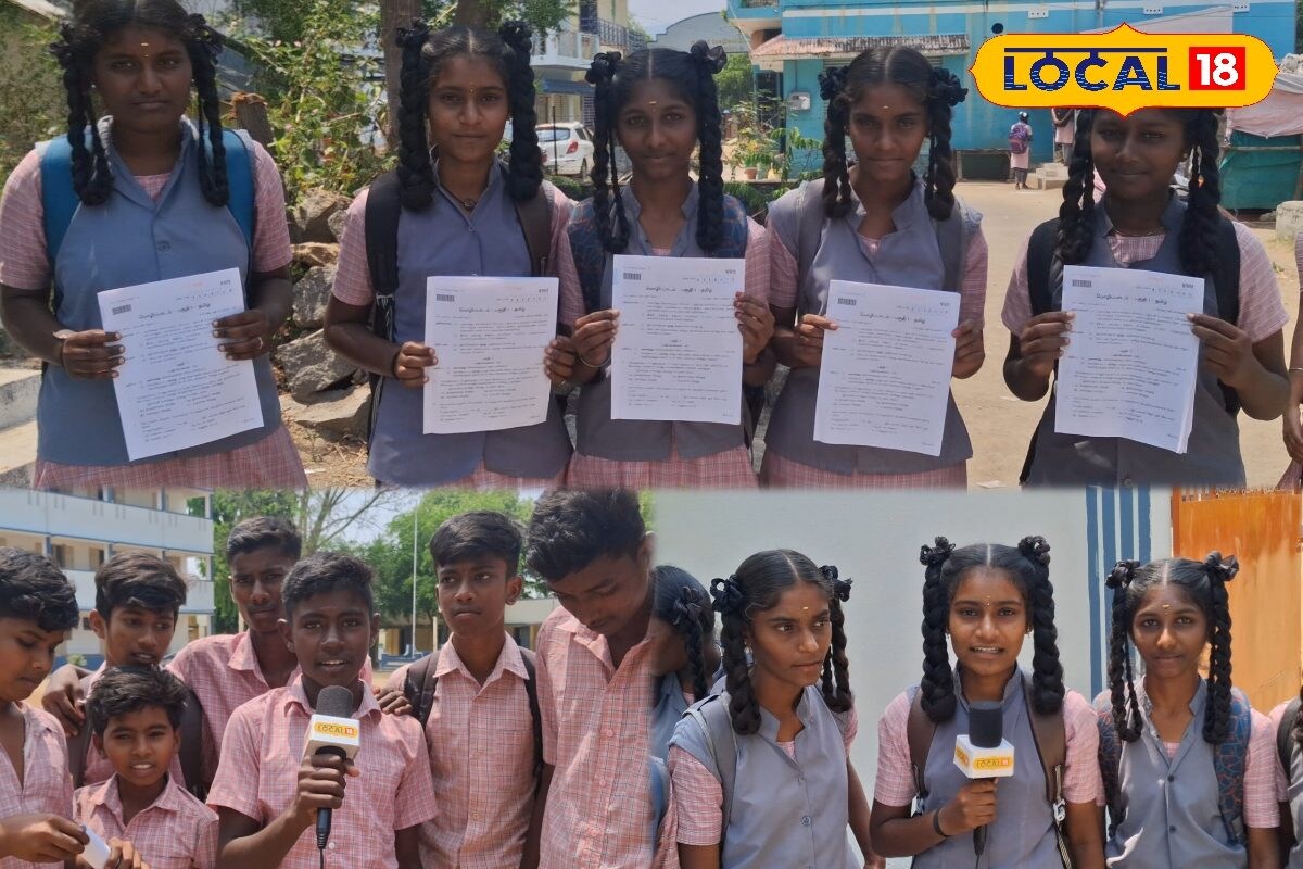 துவங்கியது 10 -ம் வகுப்பு பொதுத்தேர்வு...  தமிழ் தாள் எளிமையாக இருந்ததாக மாணவர்கள் கருத்து.!! - News18 தமிழ்