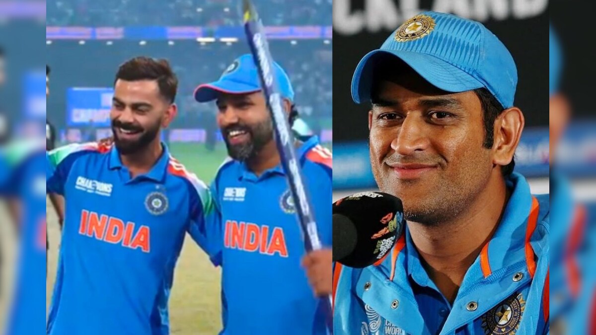 சாம்பியன்ஸ் கோப்பை வென்றதன் மூலம் எம்.எஸ்.தோனி சாதனையை முறியடித்த விராட் கோலி - ரோகித் சர்மா..! - News18 தமிழ்