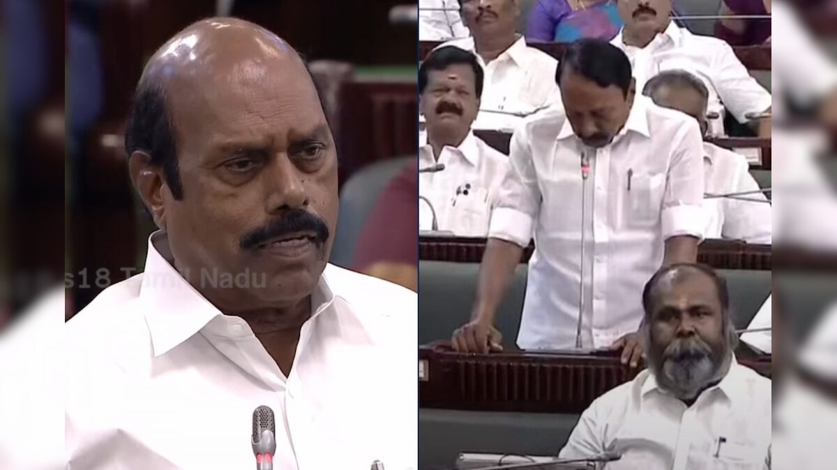 செங்கோட்டையனுக்கு பிடித்த மாதிரி பதில் சொல்கிறேன்... சட்டசபையில் அமைச்சர் எ.வ.வேலு பஞ்ச் - News18 தமிழ்