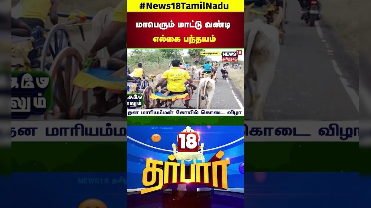 Bullock Cart Race | மாபெரும் மாட்டு வண்டி எல்கை பந்தயம் | Traditional | Hindu Temple | N18S