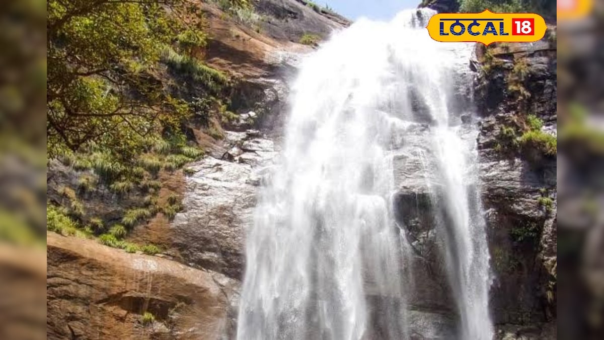 300 அடி உயரத்திலிருந்து கொட்டும் நீர்வீழ்ச்சி... 2000 அடி உயரத்தில் சுற்றுலாப் பயணிகளை வியக்க வைக்கும் காட்சி...