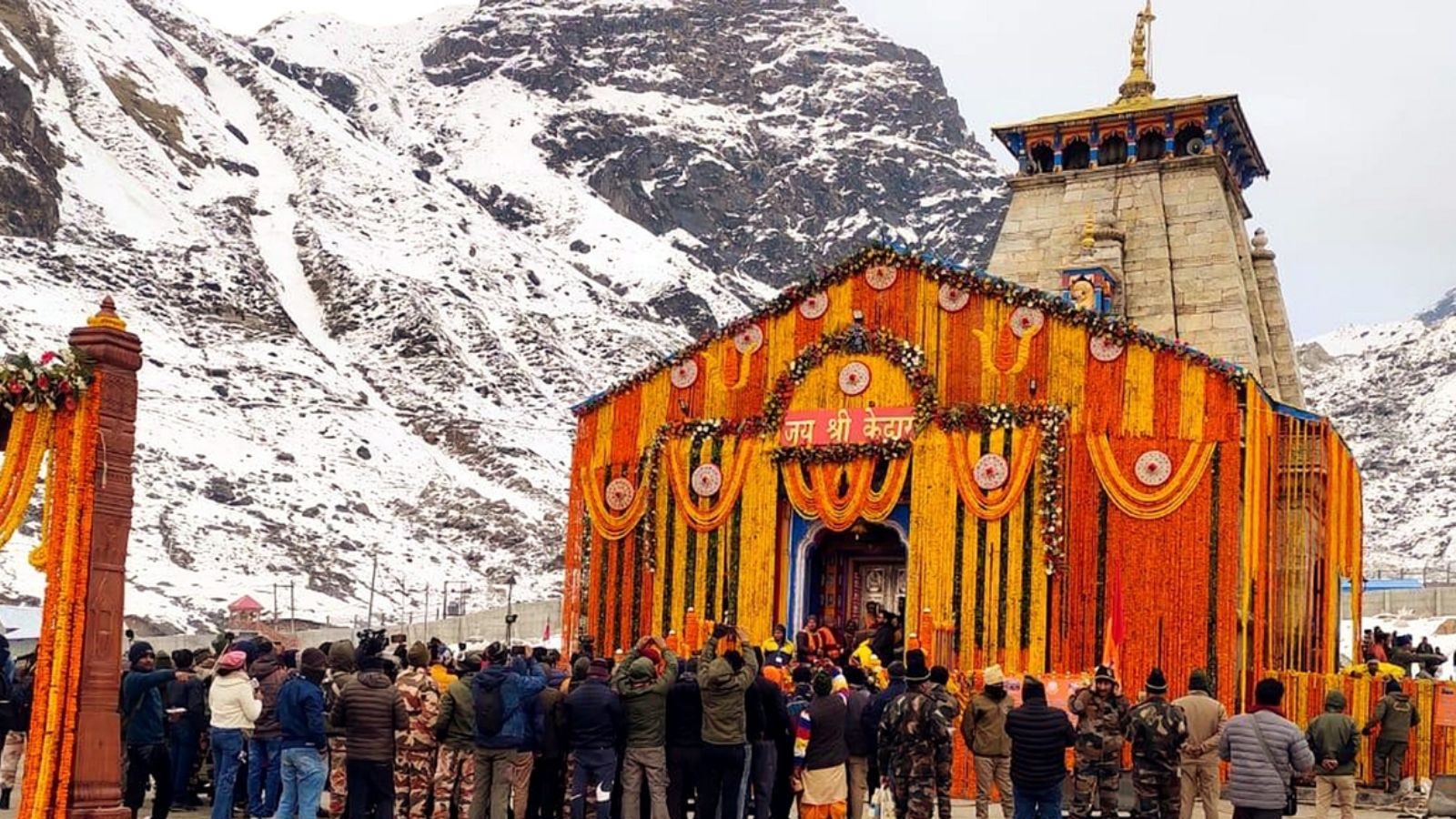 புகழ்பெற்ற கேதார்நாத் கோயில் நடை திறப்பு.. பக்தர்கள் பரவசம்..! - News18 தமிழ்