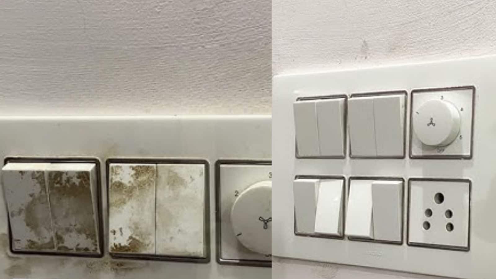 உங்கள் வீட்டு சுவிட்ச் போர்டு அழுக்காக இருக்கிறதா? ஒரு பைசா கூட செலவழிக்காமல் சுத்தம் செய்ய  டிப்ஸ்..!