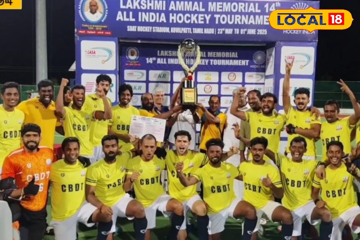 கோவில்பட்டியில் தேசிய அளவிலான ஹாக்கி போட்டி... பரபரப்பாக நடந்தேறிய இறுதிப் போட்டி...