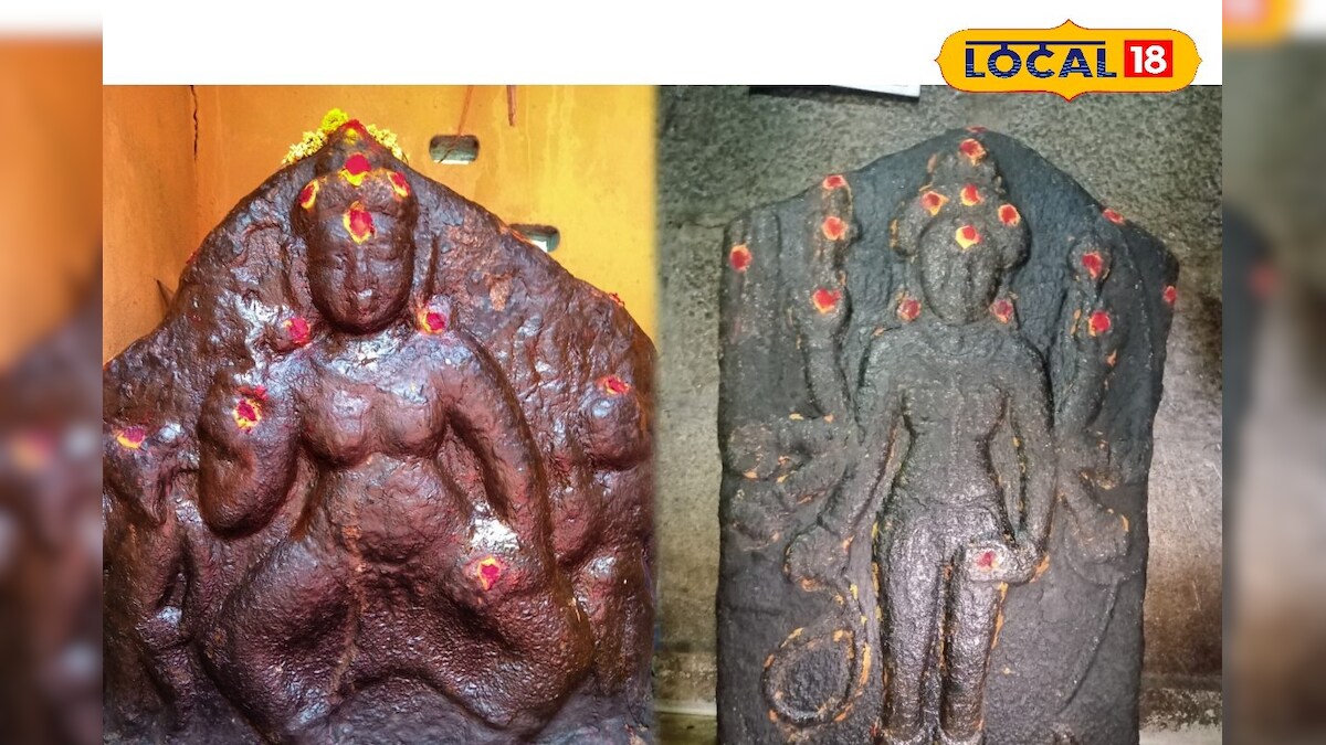 1200 ஆண்டுகள் பழமையான சிற்பங்கள் கண்டெடுப்பு - அடியவர் உருவங்கள் இல்லாத பல்லவர் கால சிலை.. - News18 தமிழ்