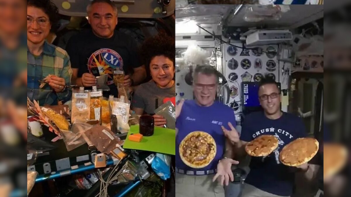 விண்வெளி நிலையத்தில் விண்வெளி வீரர்கள் என்ன சாப்பிடுகிறார்கள்? தெரிஞ்சா ஆச்சரியப்படுவீங்க! - News18 தமிழ்