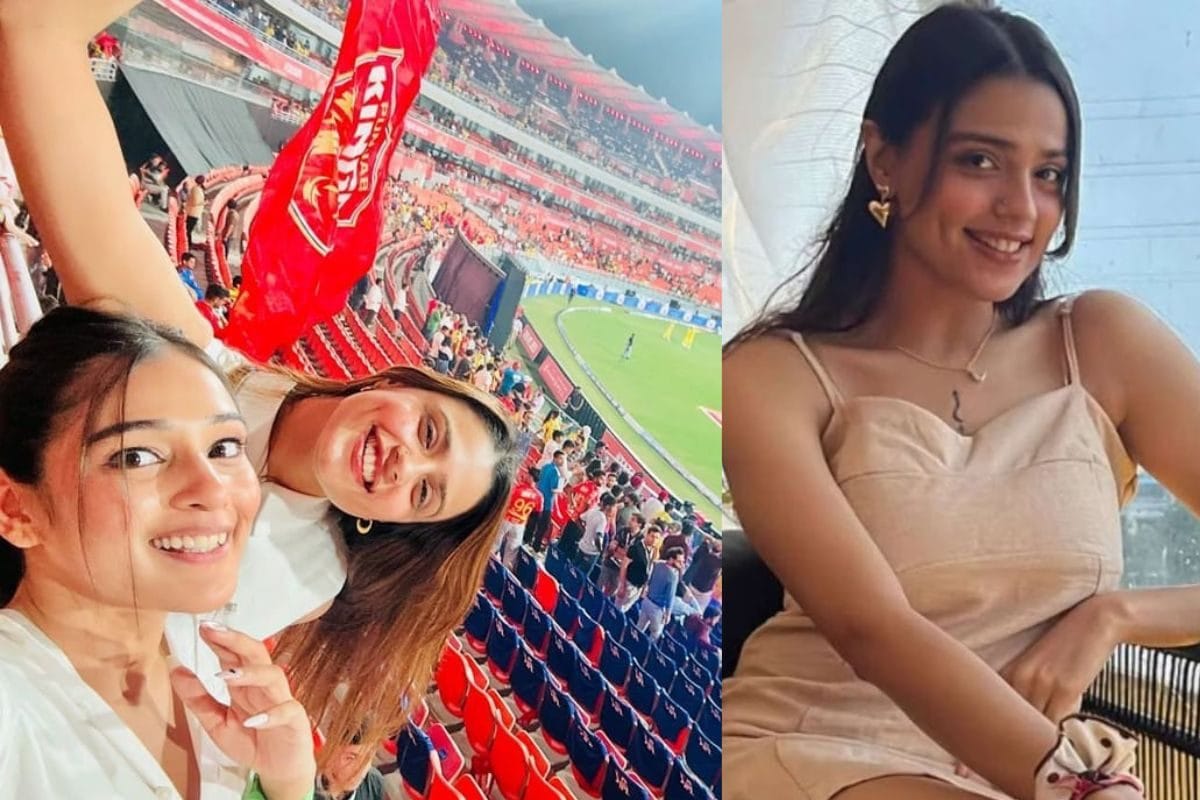 இணையத்தில் லைக்ஸை அள்ளும் ஐபிஎல் கிரிக்கெட் வீரரரின் தோழி..