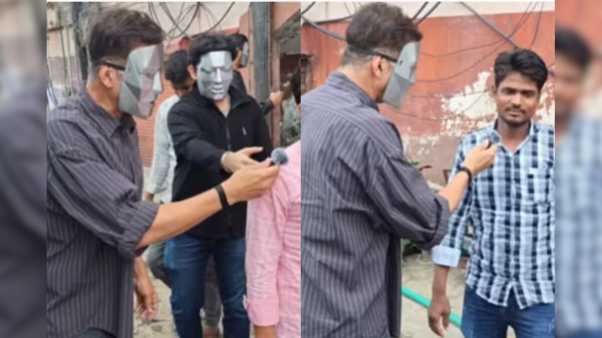 முகமூடி அணிந்து 'ஹவுஸ்ஃபுல் 5' படத்தின் கருத்து கேட்ட நடிகர் அக்ஷய் குமார்! - News18 தமிழ்