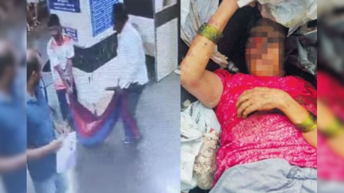 குப்பைக் குவியலில் கண்டெடுக்கப்பட்ட வயதான புற்றுநோயாளி!  - News18 தமிழ்