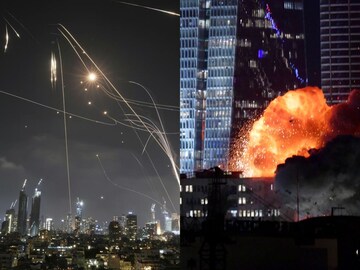 இஸ்ரேல் மீது ஈரான் கடும் தாக்குதல்