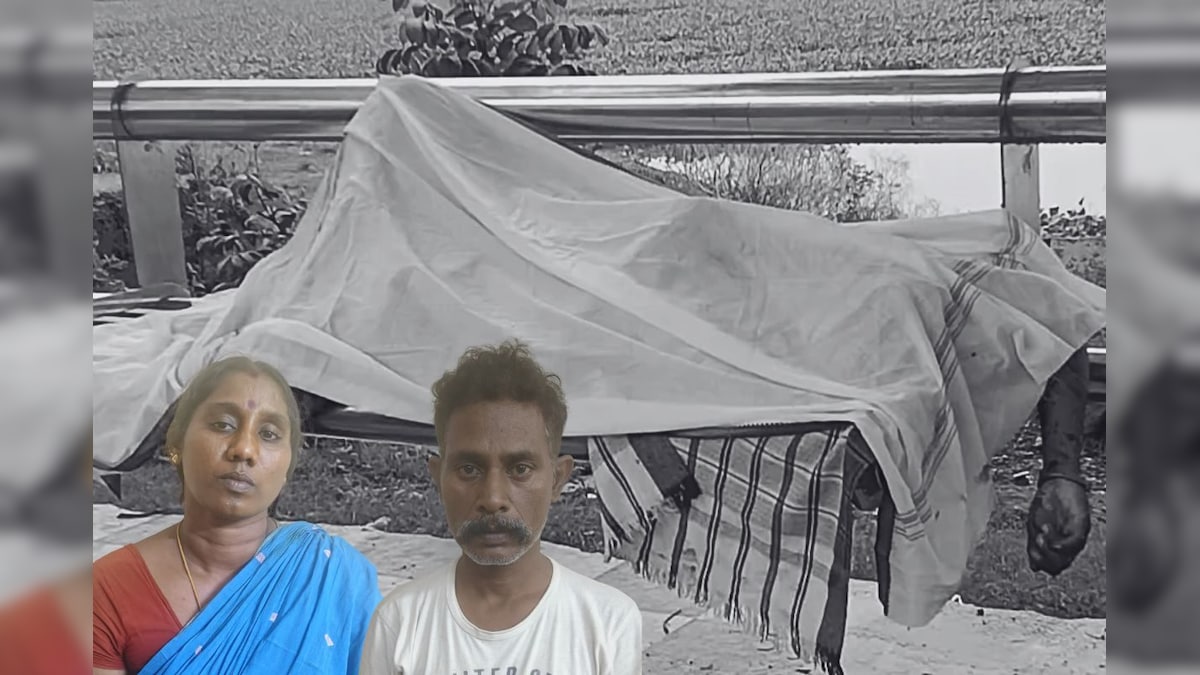 சென்னை அருகே பேருந்து நிறுத்தத்தில் ரத்த வெள்ளத்தில் ஆண் சடலம்..! ரகசிய காதலனுடன் மனைவி கைது - வெளியான பரபரப்பு வாக்குமூலம் - News18 தமிழ்