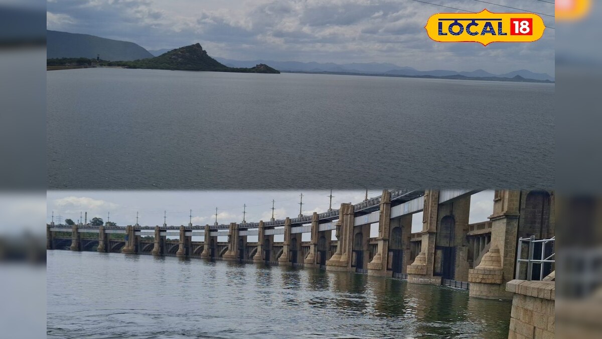 68 ஆண்டுகளுக்குப் பிறகு நடந்த அதிசயம்.... கடல் போல் காட்சி அளிக்கும் மேட்டூர் அணை...!! - News18 தமிழ்