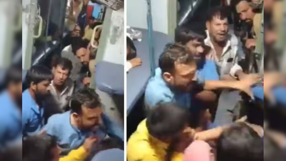 புகார் செய்த பயணியை தாக்கிய ஐஆர்சிடிசி கேட்டரிங் கும்பல்...! வைரலாகும் வீடியோ... - News18 தமிழ்