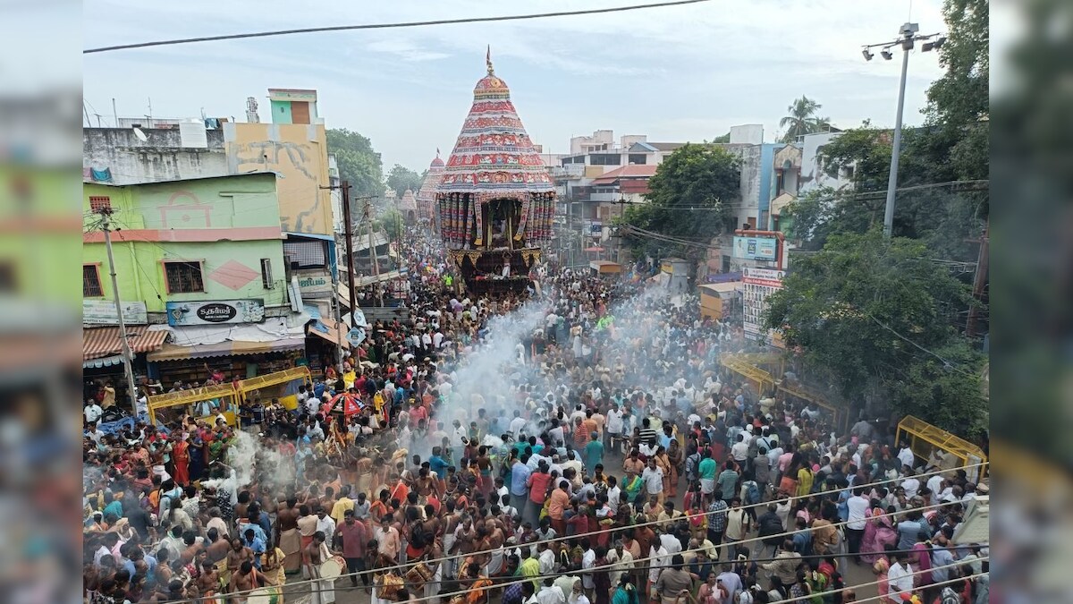 சிதம்பரம் நடராஜர் கோவிலில் ஆனி திருமஞ்சன தேரோட்டம் கோலாகலம்! - News18 தமிழ்