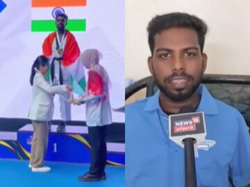 பதக்கம் வென்ற பிளசிங் சஜீ