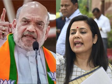 அமித் ஷா - மஹுவா மொய்த்ரா