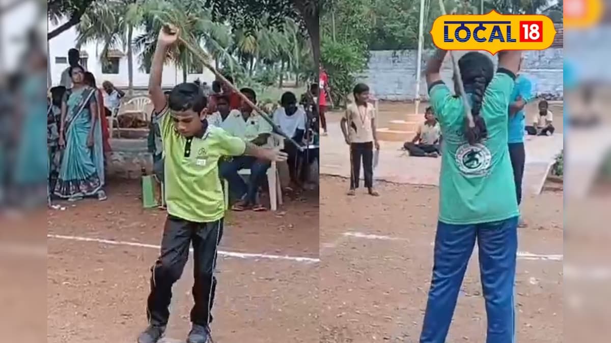 நாமக்கல்லில் மாவட்ட அளவிலான சிலம்பம் போட்டி... சூறாவளியாய் சிலம்பம் சுழற்றிய மாணவர்கள்... | நாமக்கல் - News18 தமிழ்