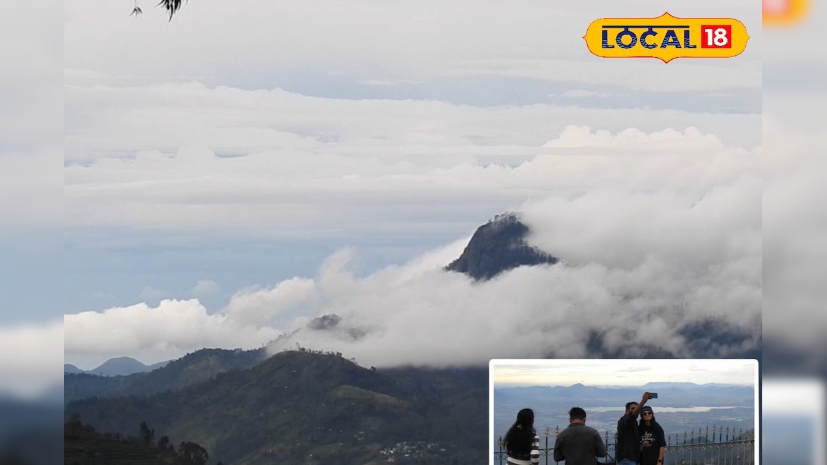 மழைக்கு பின் வெண்பனி!! வர்ணஜாலம் நிகழ்த்திய வானம் - மெய்சிலிர்க்க ரசித்த சுற்றுலா பயணிகள் | தமிழ்நாடு - News18 தமிழ்