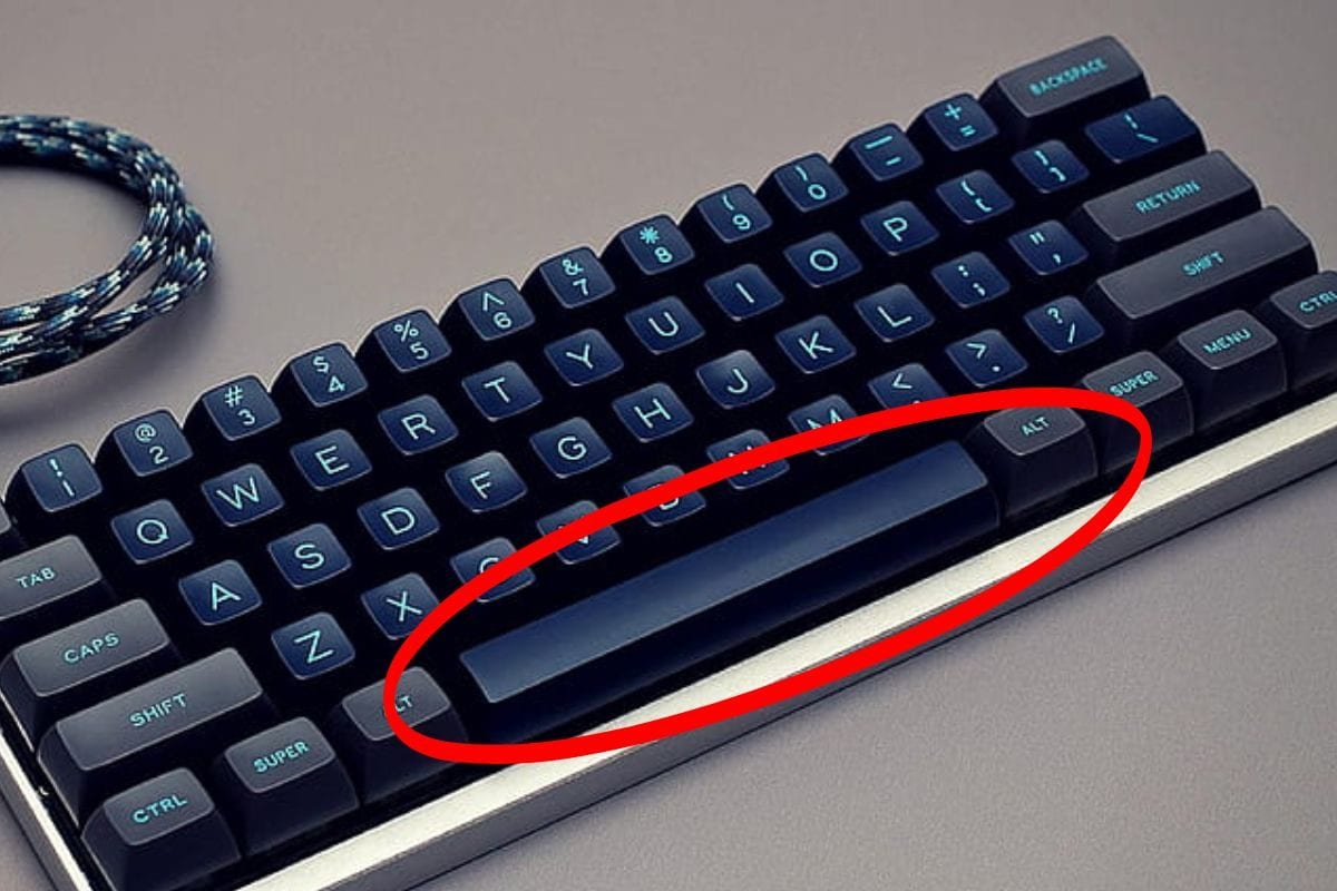 Why is the spacebar the largest key on a keyboard? | News Minimalist