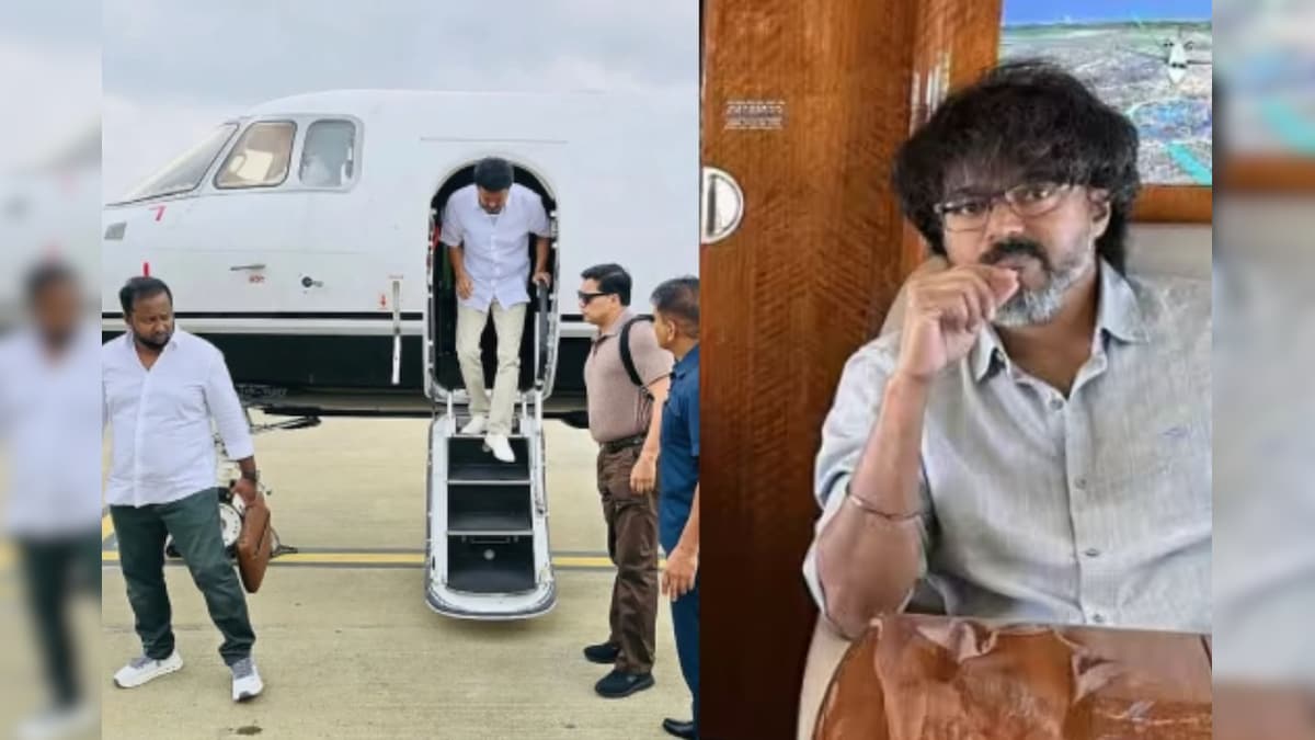 TVK Vijay |  38 நிமிடங்களில் திருச்சி... தனி விமானத்தில் பறக்கும் விஜய்.. ஒரு நாள் வாடகை எவ்வளவு? - கேட்டா ஷாக் ஆவீங்க! | தமிழ்நாடு - News18 தமிழ்