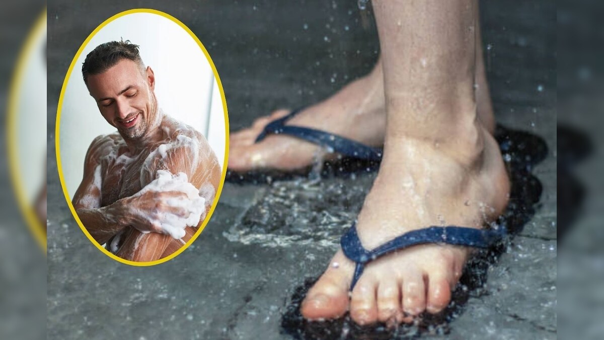 குளிக்கும்போது செருப்பு அணிந்தால் என்ன நடக்கும் தெரியுமா..? கேட்டால் ஷாக் ஆயிடுவீங்க..! | லைஃப்ஸ்டைல் - News18 தமிழ்