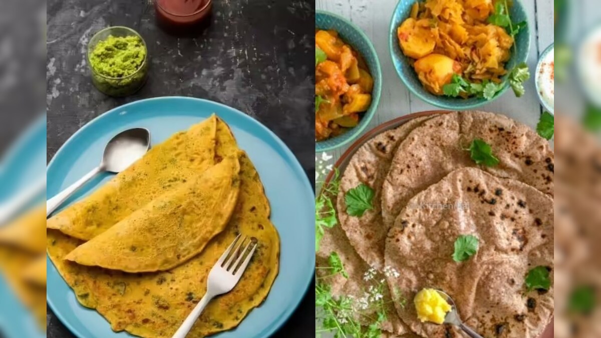 பெசன் சில்லா vs கோதுமை ரொட்டி: எடை இழப்புக்கு எது சிறந்தது? | லைஃப்ஸ்டைல் - News18 தமிழ்