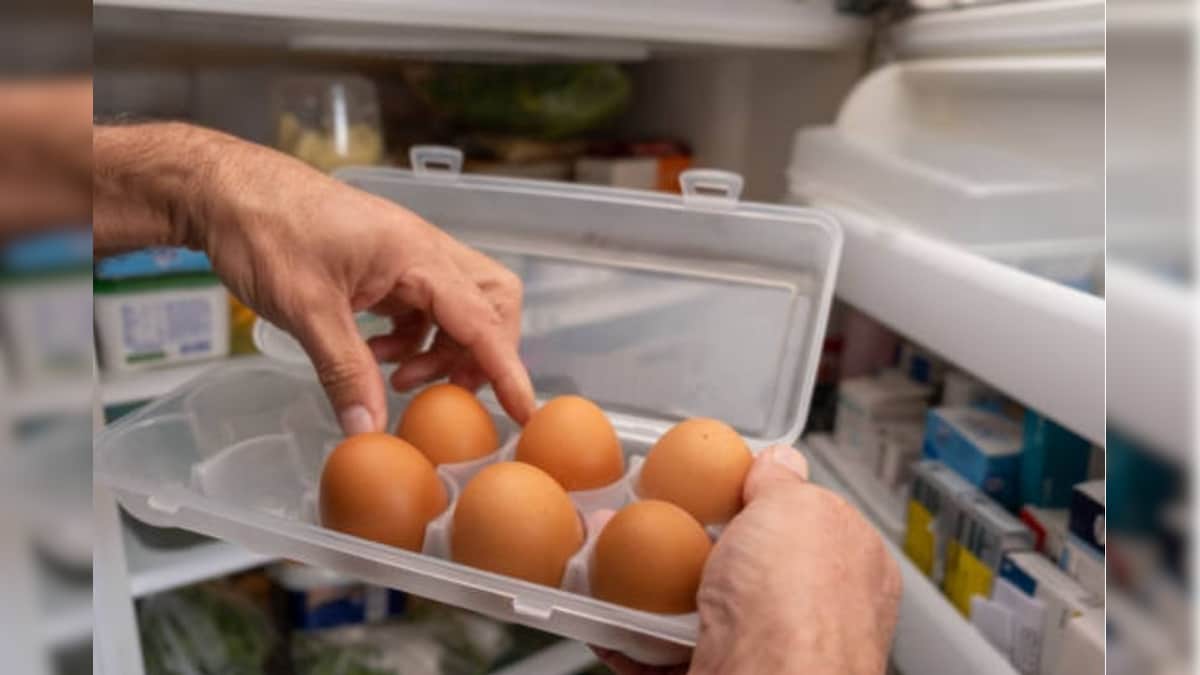 முட்டையை ஃபிரிட்ஜில் வைக்கும் போது எந்த பகுதி மேலே இருக்க வேண்டும்..? கண்டிப்பா தெரிஞ்சுக்கோங்க! | லைஃப்ஸ்டைல் - News18 தமிழ்