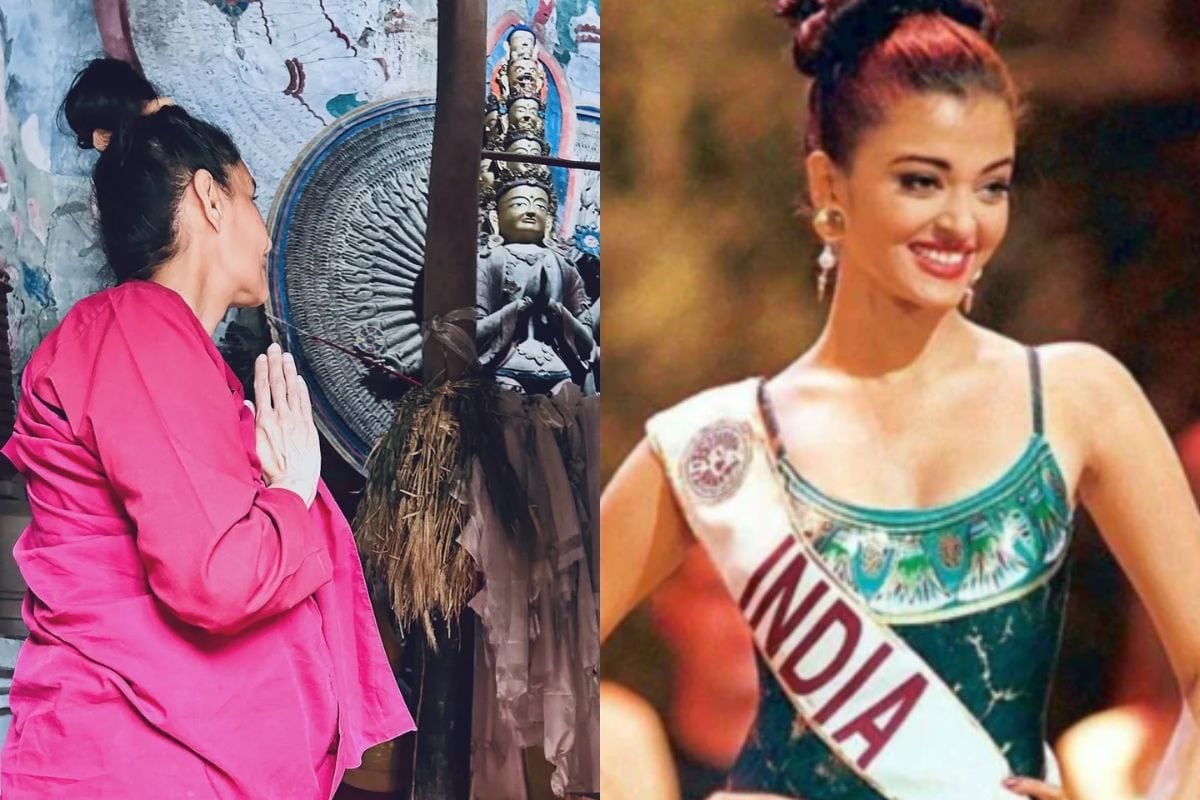 அன்று மிஸ் இந்தியாவில் ஐஸ்வர்யா ராய்க்கே போட்டி... இன்று 'புத்த துறவி'