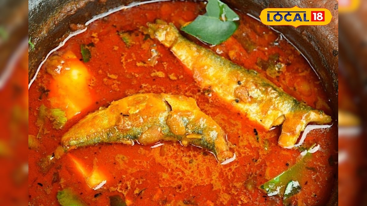 கிராமத்து ருசியில் மாங்காய் போட்ட மத்தி மீன் குழம்பு!! இந்த பக்குவத்துல செஞ்சி பாருங்க வாசம் ஊரே மணக்கும்... | உணவு - News18 தமிழ்