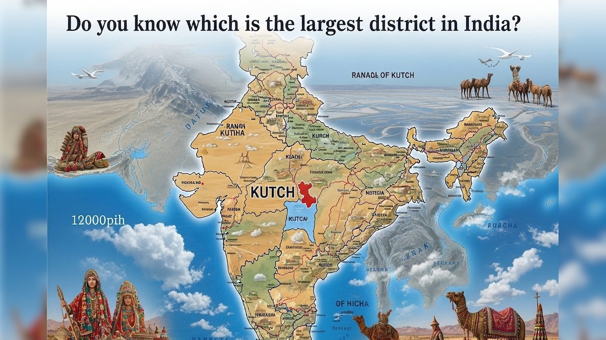 Largest District in India | இந்தியாவின் மிகப்பெரிய மாவட்டம் எது தெரியுமா? பலருக்கும் தெரியாத தகவல்! | ட்ரெண்டிங் - News18 தமிழ்