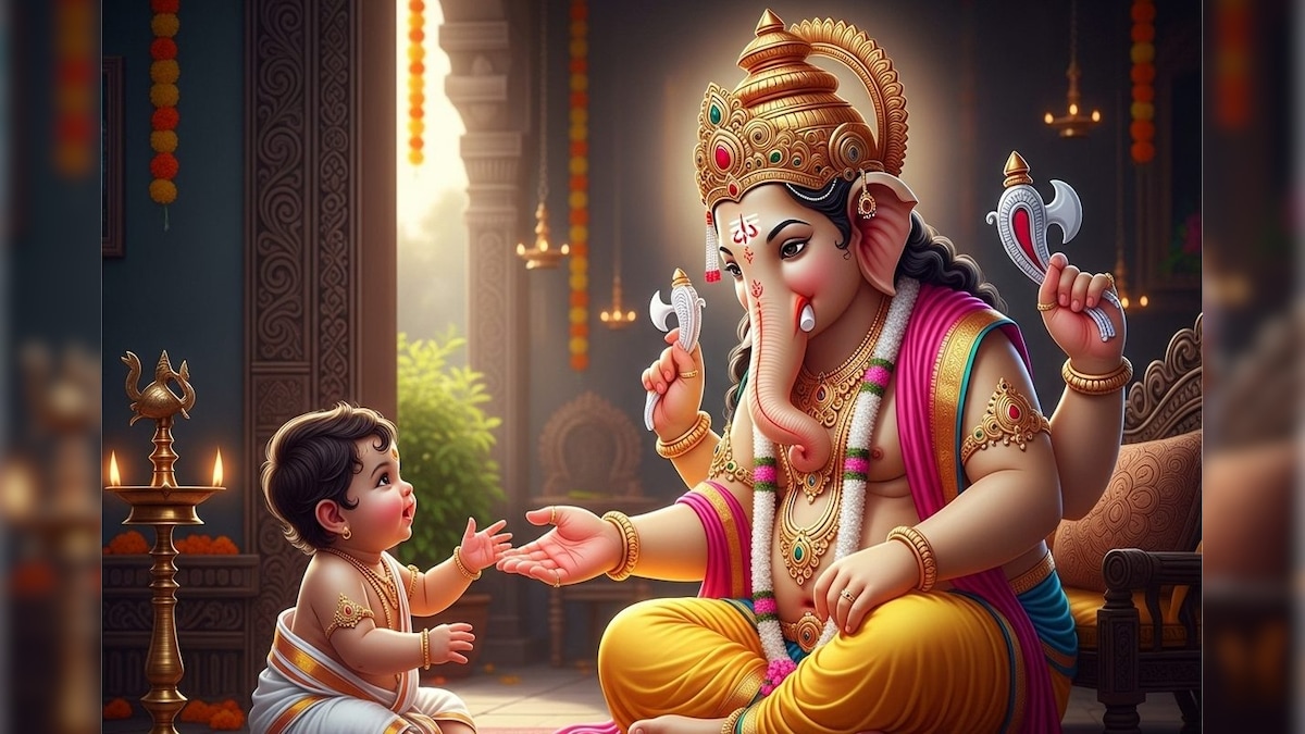 ஆண் குழந்தைகளுக்கு பெயர் சூட்ட வேண்டுமா..? விநாயகருடன் தொடர்புடைய 50 அழகான பெயர்கள் இதோ..! | ஆன்மிகம் - News18 தமிழ்