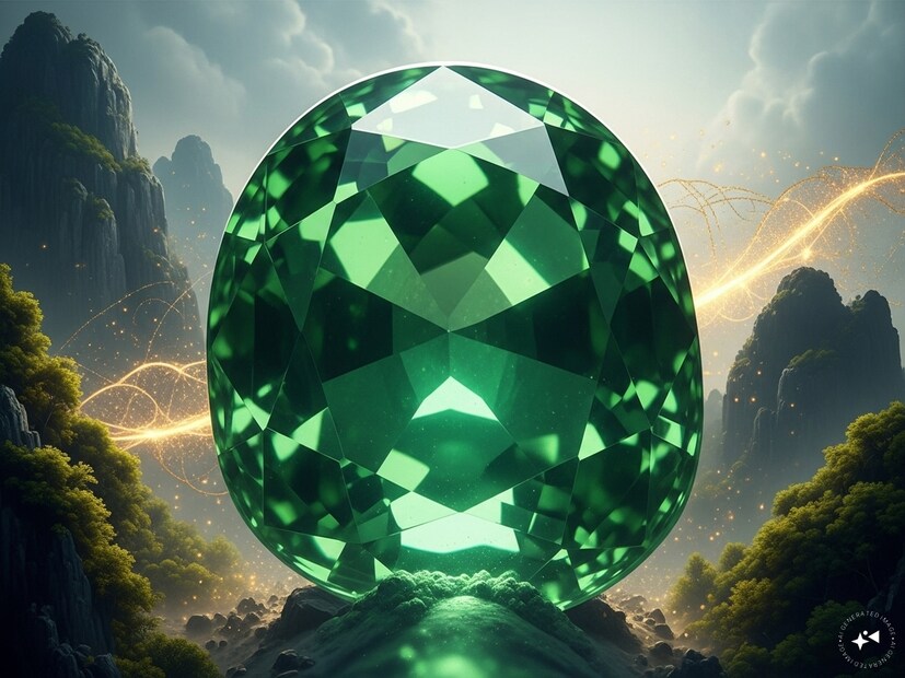  ஜேடைட் அரிதானது மற்றும் உயர் தரம் வாய்ந்தது. இது தெளிவான மரகத பச்சை நிறம், வெளிப்படைத்தன்மை மற்றும் மென்மையான அமைப்பைக் கொண்டுள்ளது. இது மியான்மரில் மட்டுமே காணப்படுகிறது. ஆனால், அங்கும் கூட, 1 சதவீதம் மட்டுமே உற்பத்தி செய்யப்படுகிறது. மேலும், இதன் உற்பத்தி ஒவ்வொரு ஆண்டும் குறைவதாக சொல்லப்படுகிறது. ஆகையால், தேவை அதிகரிக்கும்போது, ​​இதன் விலையும் அதிகரிக்கிறது.