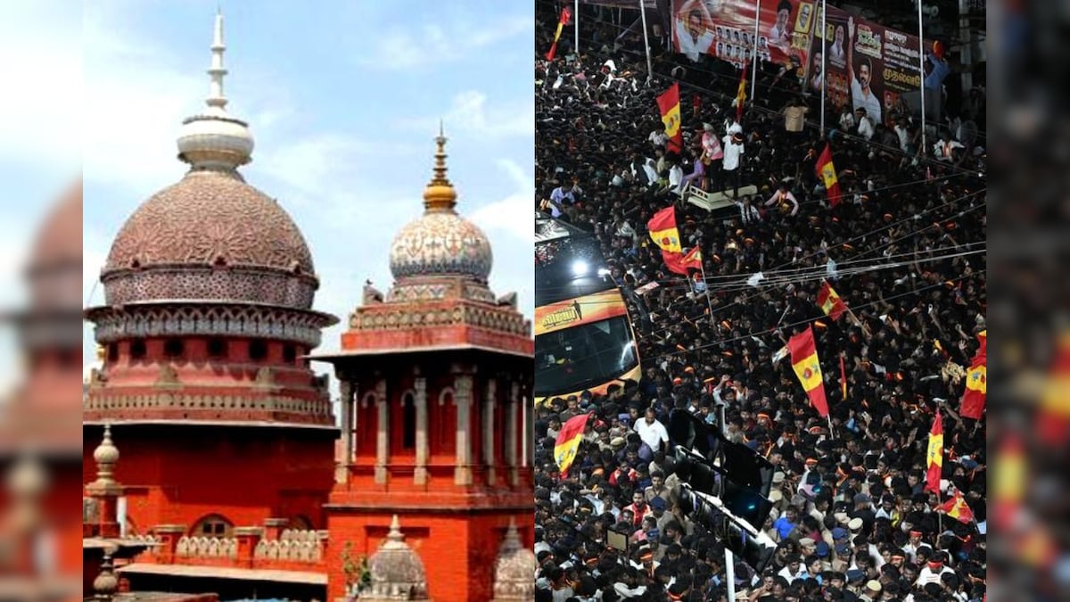 எந்த அரசியல் கட்சிக்கும் ரோடு ஷோ நடத்த அனுமதி இல்லை - சென்னை ஐகோர்ட் உத்தரவு | தமிழ்நாடு - News18 தமிழ்