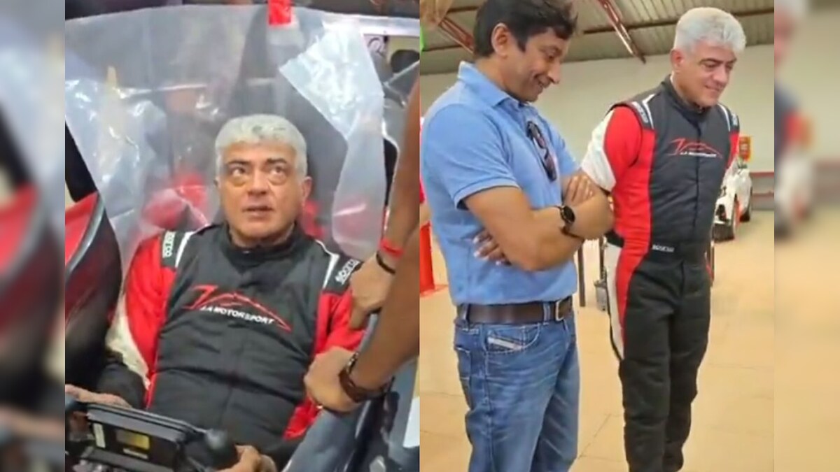 கார் ரேஸிங் தொடர்பான பயிற்சி... நரேன் கார்த்திகேயனுடன் அஜித் ஆலோசனை வீடியோ | பொழுதுபோக்கு - News18 தமிழ்