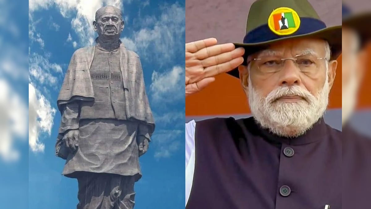 சர்தார் வல்லபாய் படேலின் 150வது பிறந்த நாள் விழா: பிரமாண்ட சிலைக்கு பிரதமர் மோடி மரியாதை | இந்தியா - News18 தமிழ்