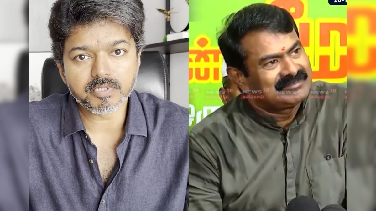 “விஜய் மீது ஏன் எஃப்.ஐ.ஆர். பதிவு செய்யவில்லை” – நாதக ஒருங்கிணைப்பாளர் சீமான் கேள்வி | தமிழ்நாடு - News18 தமிழ்
