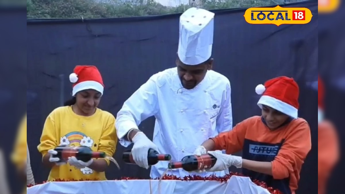 கிறிஸ்மஸ் ஸ்பெஷல் கேக்..... 5 லிட்டர் ஒயின் கொண்டு 150 கிலோவில் தயாராகும் பிளம் கேக்...!  | திண்டுக்கல் - News18 தமிழ்