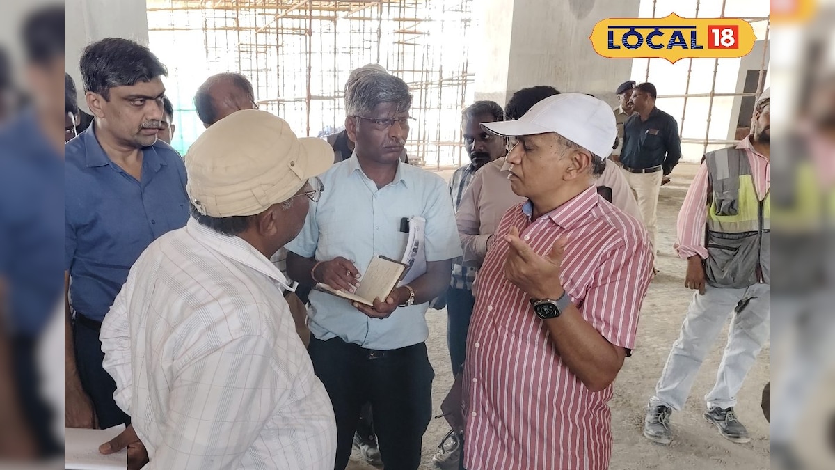 75 சதவீத பணிகள் முடிந்த ராமேஸ்வரம் ரயில் நிலையம்.. ஆய்வு செய்த ரயில்வே அதிகாரிகள் ! | ராமநாதபுரம் - News18 தமிழ்