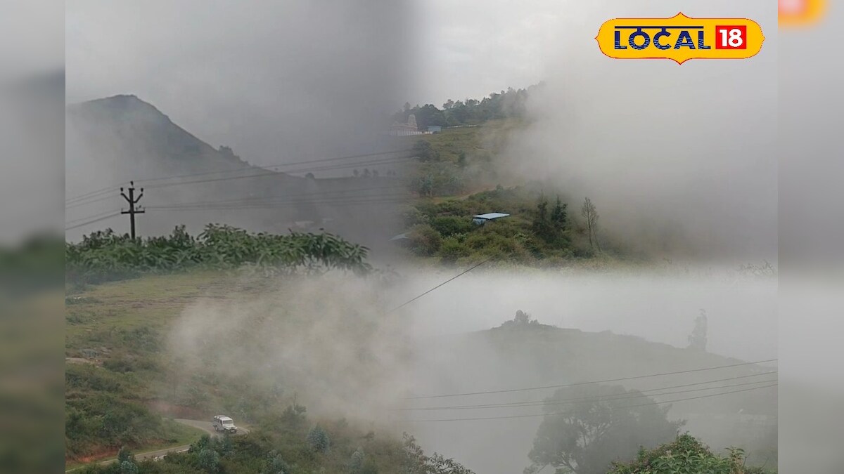 ஊட்டி மலையை முட்டிச் செல்லும் மழை மேகங்கள்... கிளைமேட்டை என்ஜாய் செய்யும் டூரிஸ்ட்கள்... | நீலகிரி - News18 தமிழ்