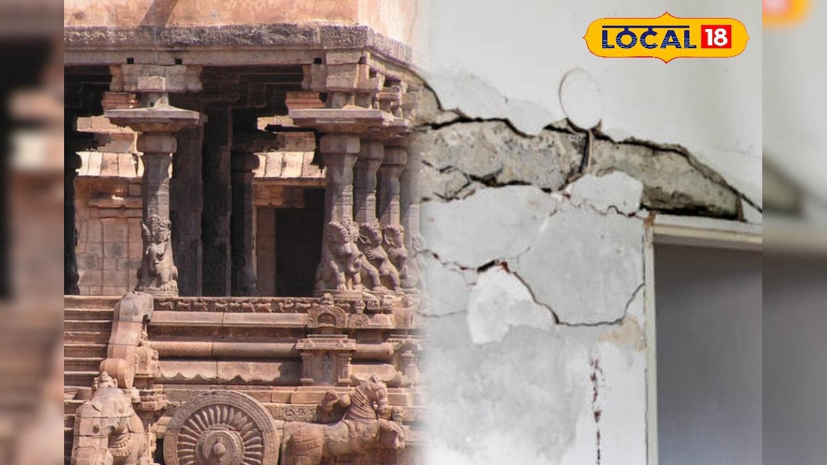 இரும்பு இல்லா தமிழர் கட்டிட ரகசியம்!! ஆண்டுகள் கடந்தும் நிலைத்து நிற்க இது தான் காரணமா.? | தஞ்சாவூர் - News18 தமிழ்