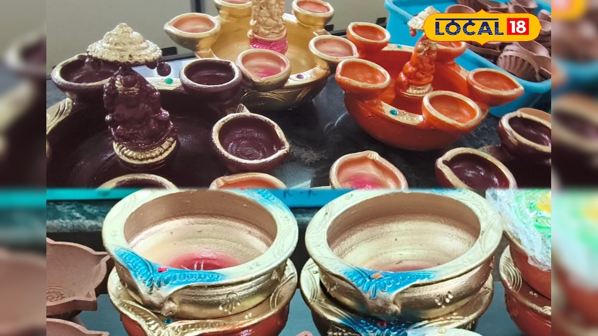 விளக்குகளில் இத்தனை வெரைட்டியா.? தஞ்சை பூம்புகாரில் கார்த்திகை தீப விளக்குகள் கண்காட்சி.. | தஞ்சாவூர் - News18 தமிழ்