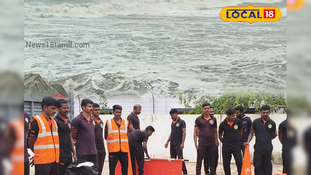 நெருங்கும் புயல்... பேரிடர் மீட்பு குழுவினர் கட்டுப்பாட்டிற்குள் வந்த டெல்டா மாவட்டம் ! | தஞ்சாவூர் - News18 தமிழ்