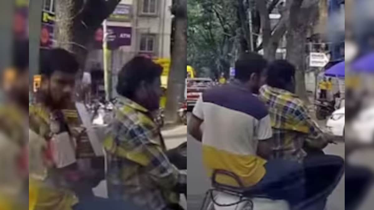 கார் வருவதை பார்க்காமல் மொபைலில் பேசிக்கொண்டே செல்லும் ஸ்கூட்டி ஓட்டுநர்.. வீடியோ வைரல்! | ட்ரெண்டிங் - News18 தமிழ்