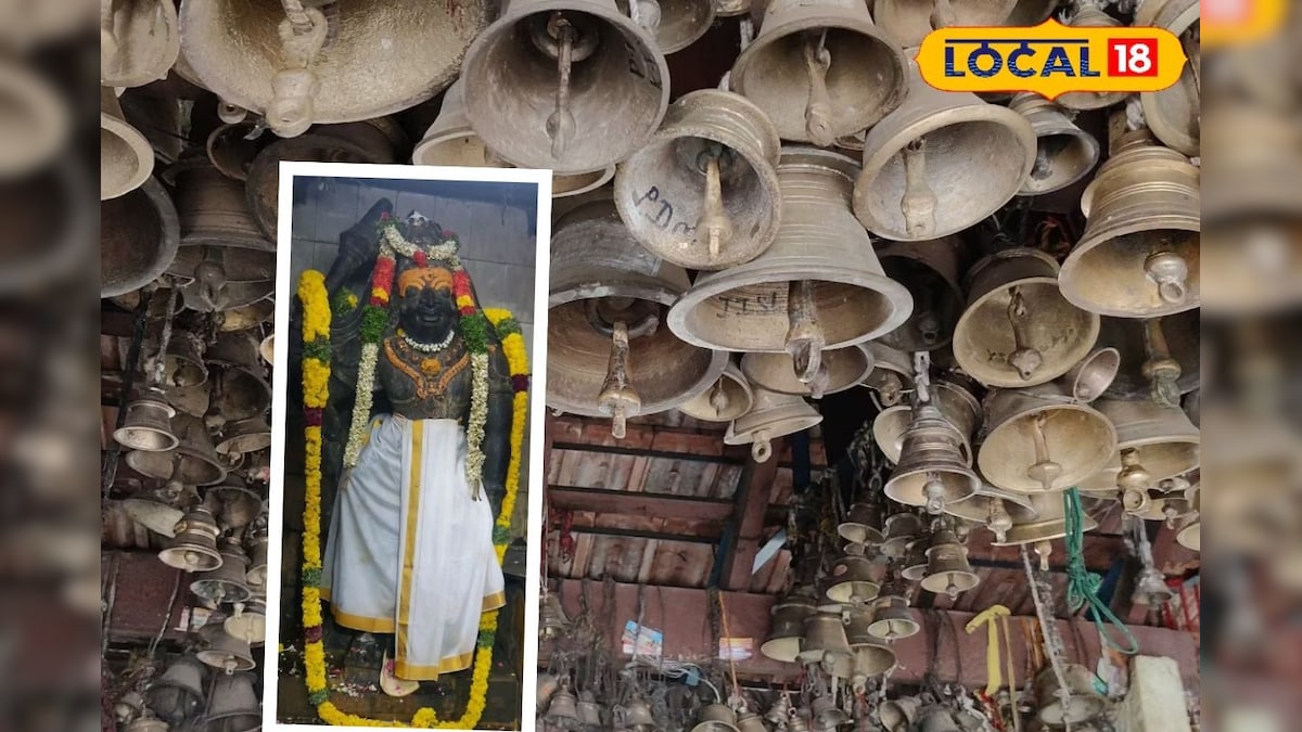 பக்தர்களை மணி ஓசையில் வரவேற்கும் முனியப்பன் - பொற்பனைக்கோட்டை முனீஸ்வரர் கோவில் தல வரலாறு... | ஆன்மிகம் - News18 தமிழ்