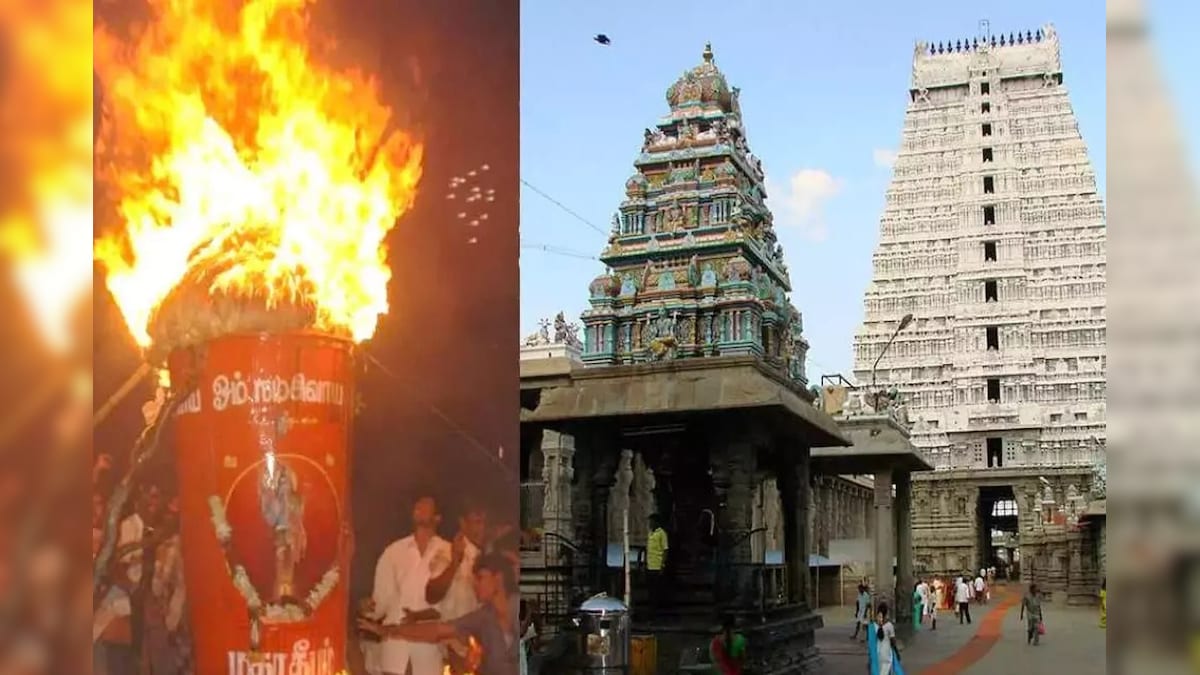 நெருங்கும் தீபத்திருவிழா.. திருவண்ணாமலை அண்ணாமலையார் கோயிலில் முன்னேற்பாடுகள் தீவிரம்.. ஆட்சியர் ஆய்வு! | ஆன்மிகம் - News18 தமிழ்